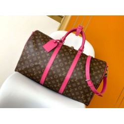 Replica Borsa Louis Vuitton Keepall Bandouliere 50 Monogram Macassar M46773 Replica Borsa Louis Vuitton Keepall Bandouliere 50 Monogram Macassar M46773