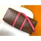Replica Borsa Louis Vuitton Keepall Bandouliere 50 Monogram Macassar M46773
