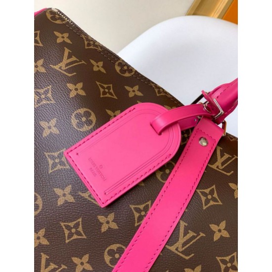 Replica Borsa Louis Vuitton Keepall Bandouliere 50 Monogram Macassar M46773