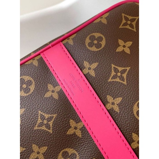 Replica Borsa Louis Vuitton Keepall Bandouliere 50 Monogram Macassar M46773