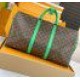 Replica Borsa Louis Vuitton Keepall Bandouliere 50 Monogram Macassar M46774