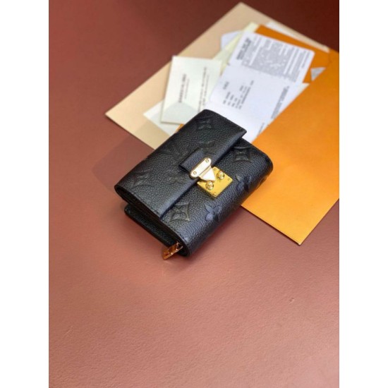 Replica Portafoglio compatto Louis Vuitton Metis Monogram Empreinte M80880