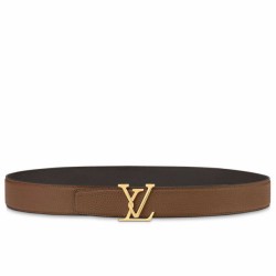 Replica Cintura reversibile Louis Vuitton LV Attract 35 mm M8228V Marrone