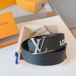 Replica Cintura reversibile Louis Vuitton LV iniziali Epi 40 mm M8270Q nera
