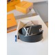 Replica Cintura reversibile Louis Vuitton LV iniziali Epi 40 mm M8270Q nera