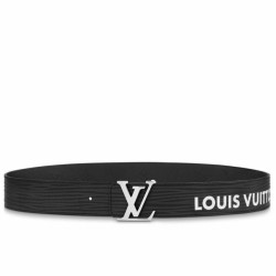 Replica Cintura reversibile Louis Vuitton LV iniziali Epi 40 mm M8270Q nera