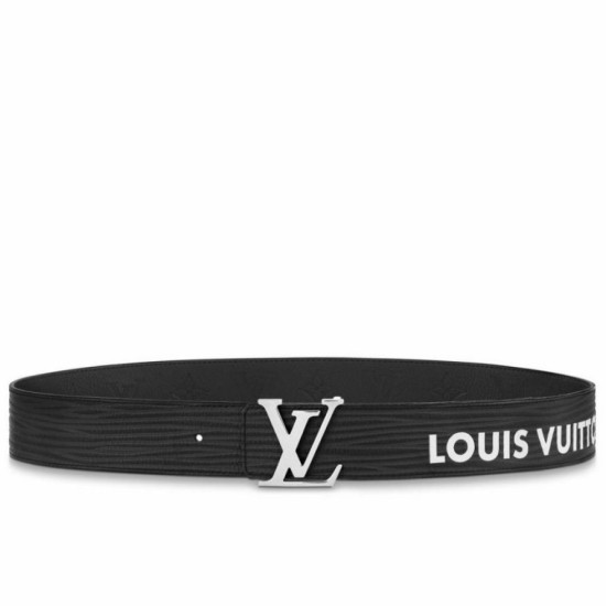 Replica Cintura reversibile Louis Vuitton LV iniziali Epi 40 mm M8270Q nera