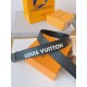 Replica Cintura reversibile Louis Vuitton LV iniziali Epi 40 mm M8270Q nera