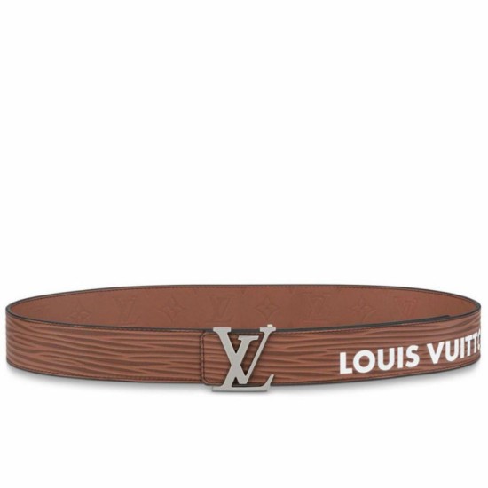 Replica Cintura reversibile Louis Vuitton LV iniziali Epi 40 mm M8271U Marrone