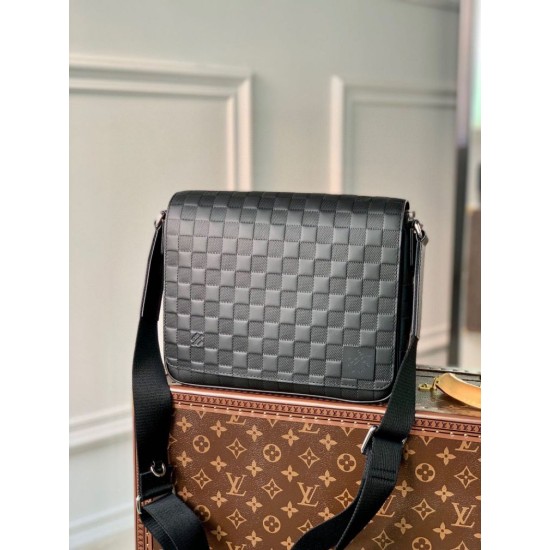 Replica Borsa Louis Vuitton District PM N42711 Damier Infini Replica Borsa Louis Vuitton District PM N42711 Damier Infini