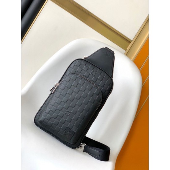 Replica Borsa a tracolla Louis Vuitton Avenue NM N45303 Damier Infini Replica Borsa a tracolla Louis Vuitton Avenue NM N45303 Damier Infini