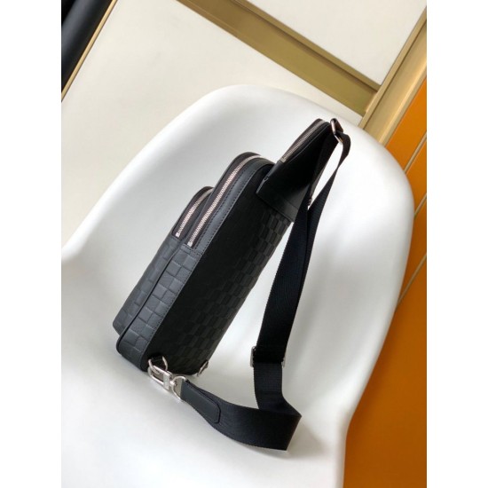 Replica Borsa a tracolla Louis Vuitton Avenue NM N45303 Damier Infini Replica Borsa a tracolla Louis Vuitton Avenue NM N45303 Damier Infini