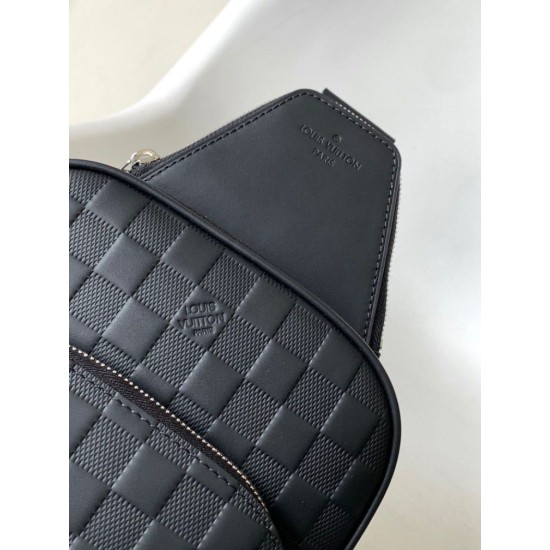 Replica Borsa a tracolla Louis Vuitton Avenue NM N45303 Damier Infini Replica Borsa a tracolla Louis Vuitton Avenue NM N45303 Damier Infini