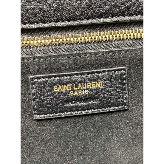 Replica Borsa YSL Saint Laurent Bea Tote EAST/West Nera