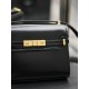 Replica Borsa a tracolla mini YSL Saint Laurent Manhattan nera