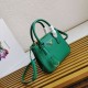 Replica Borsa Prada Mini Galleria Verde Saffiano