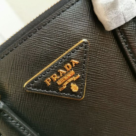 Replica Borsa Prada Mini Galleria Saffiano Nera