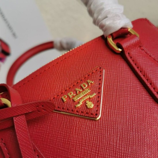 Replica Borsa Prada Mini Galleria Saffiano Rosso