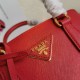 Replica Borsa Prada Mini Galleria Saffiano Rosso