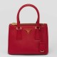 Replica Borsa Prada Mini Galleria Saffiano Rosso