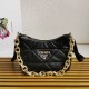 Replica Borsa Prada System Patchwork In Nappa Nera