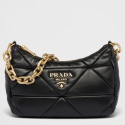 Replica Borsa Prada System Patchwork In Nappa Nera