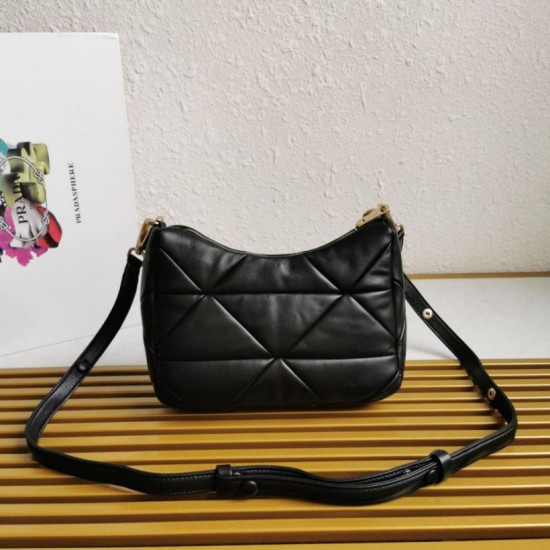 Replica Borsa Prada System Patchwork In Nappa Nera