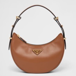 Replica Borsa a spalla Prada Arque Marrone