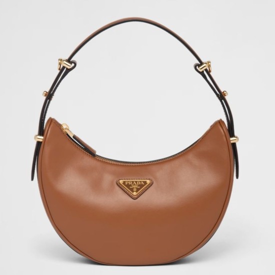 Replica Borsa a spalla Prada Arque Marrone