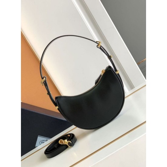 Replica Borsa a tracolla Prada Arque Mini Nera