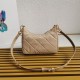 Replica Prada Riedizione 1995 Mini Borsa Chaine Re-Nylon Beige