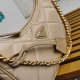 Replica Prada Riedizione 1995 Mini Borsa Chaine Re-Nylon Beige