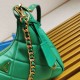 Replica Prada Riedizione 1995 Mini Borsa Chaine Re-Nylon Verde