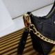 Replica Prada Riedizione 1995 Mini Borsa Chaine Re-Nylon Nero