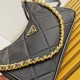 Replica Prada Riedizione 1995 Mini Borsa Chaine Re-Nylon Nero