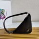 Replica Borsa a tracolla triangolare Prada Nera