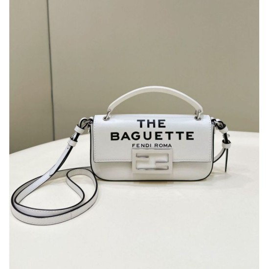 Replica Fendi Baguette di Marc Jacobs Custodia per smartphone Borsa Fendi Bianca