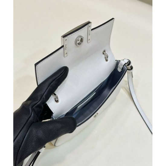 Replica Fendi Baguette di Marc Jacobs Custodia per smartphone Borsa Fendi Bianca
