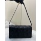 Replica Portafoglio baguette Fendi con catena Borsa Fendi nera