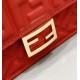 Replica Portafoglio baguette Fendi su catena Borsa Fendi Rossa