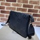Replica Borsa a tracolla media Gucci Jumbo GG 696009 Nera