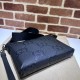 Replica Borsa a tracolla media Gucci Jumbo GG 696009 Nera