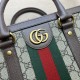 Replica Borsa tote grande da uomo Gucci Ophidia 724665 Marrone