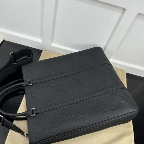 Replica Borsa da uomo media Gucci Jumbo GG con cinturino 760233 Nera Replica Borsa da uomo media Gucci Jumbo GG con cinturino 760233 Nera