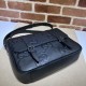 Replica Borsa a tracolla media da uomo Gucci Jumbo GG 760234 Nera