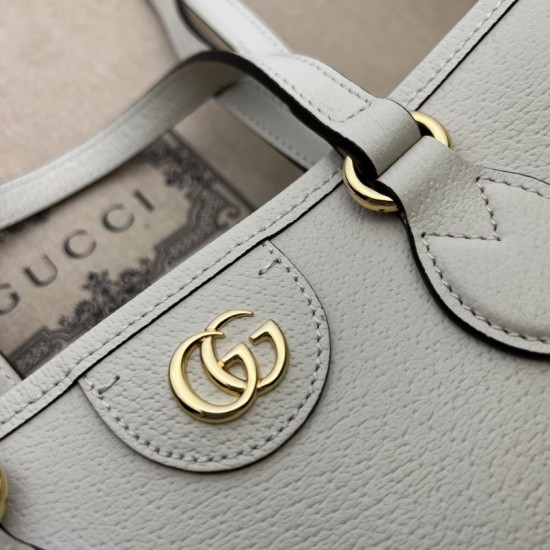 Replica Borsa tote mini Gucci Ophidia 765043 Bianca