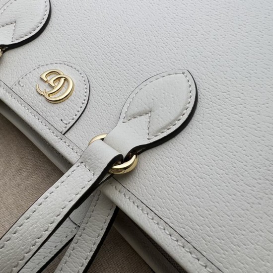 Replica Borsa tote mini Gucci Ophidia 765043 Bianca