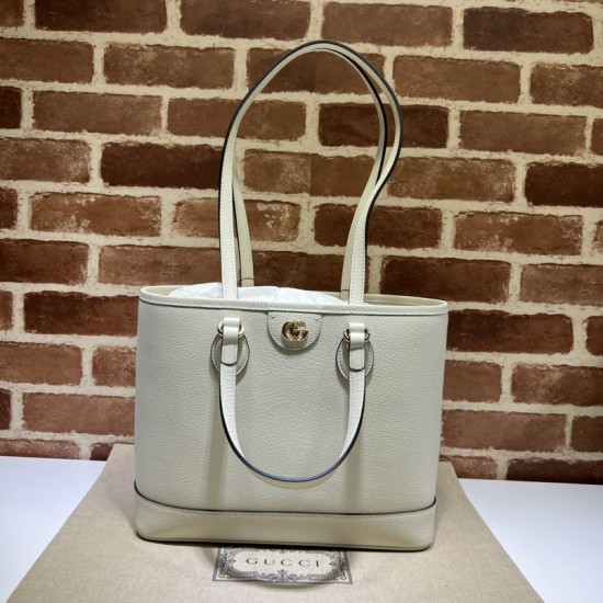 Replica Borsa tote mini Gucci Ophidia 765043 Bianca