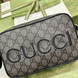 Replica Borsa da uomo a spalla mini Gucci 768391 Grigia