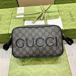 Replica Borsa da uomo a spalla mini Gucci 768391 Grigia